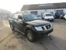 13 reg NISSAN NAVARA OUTLAW DCI AUTO, 1ST REG 07/13, 179237M, V5 HERE, 2 FORMER KEEPERS [NO VAT]