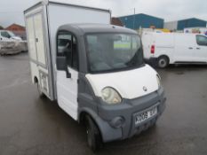 08 reg AIXAM MEGA MULTITRUCK 600D MOBILE CATERING UNIT, 1ST REG 07/08, 10990KM WARRANTED, V5 HERE, 2