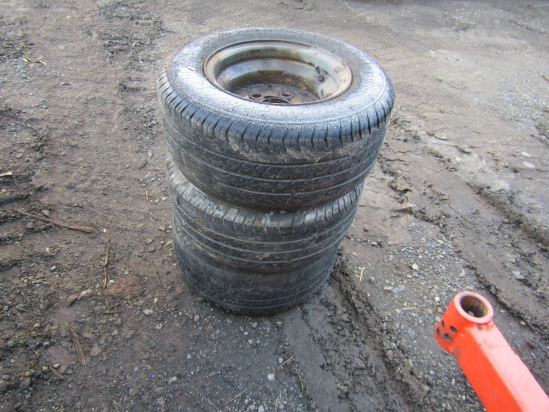 3 SPARE WHEELS FOR BRIAN JAMES TRAILER [+ VAT]