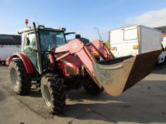 04 reg MASSEY FERGUSON 5425 TRACTOR (DIRECT COUNCIL) 1ST REG 06/04, 3665 HOURS, V5 HERE, 1 FORMER