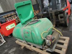 WATER BOWSER WITH PUMP (DIRECT COUNCIL) [+ VAT]