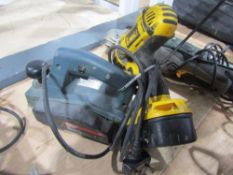 BOSCH PH100 240V PLANER & DEWALT 18V COMBI DRILL [NO VAT]