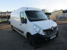 16 reg RENAULT MASTER LM35 BUSINESS DCI, 1ST REG 05/16, TEST 10/22, 163164M NOT WARRANTED, V5