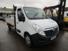 13 reg VAUXHALL MOVANO F3500 DROPSIDE PICKUP (NON RUNNER) 1ST REG 05/13, 115420M WARRANTED, V5 HERE,