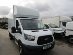 18 reg FORD TRANSIT 350 LUTON VAN, 1ST REG 05/18, TEST 05/22, 88574M, V5 HERE, 1 OWNER FROM NEW