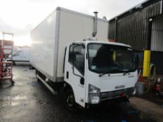 10 reg ISUZU FORWARD N75.190 BOX VAN (RUNS BUT OVERHEATS) (DIRECT COUNCIL) 1ST REG 04/10, 129598M,