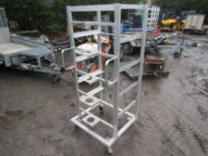 ALUMINIUM SHELF / TROLLEY [NO VAT]