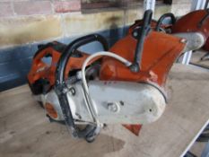 12" 2 STROKE CUT OFF SAW (DIRECT HIRE CO) [+ VAT]