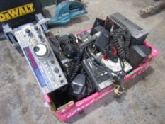 BOX OF CB RADIO EQUIPMENT [NO VAT]