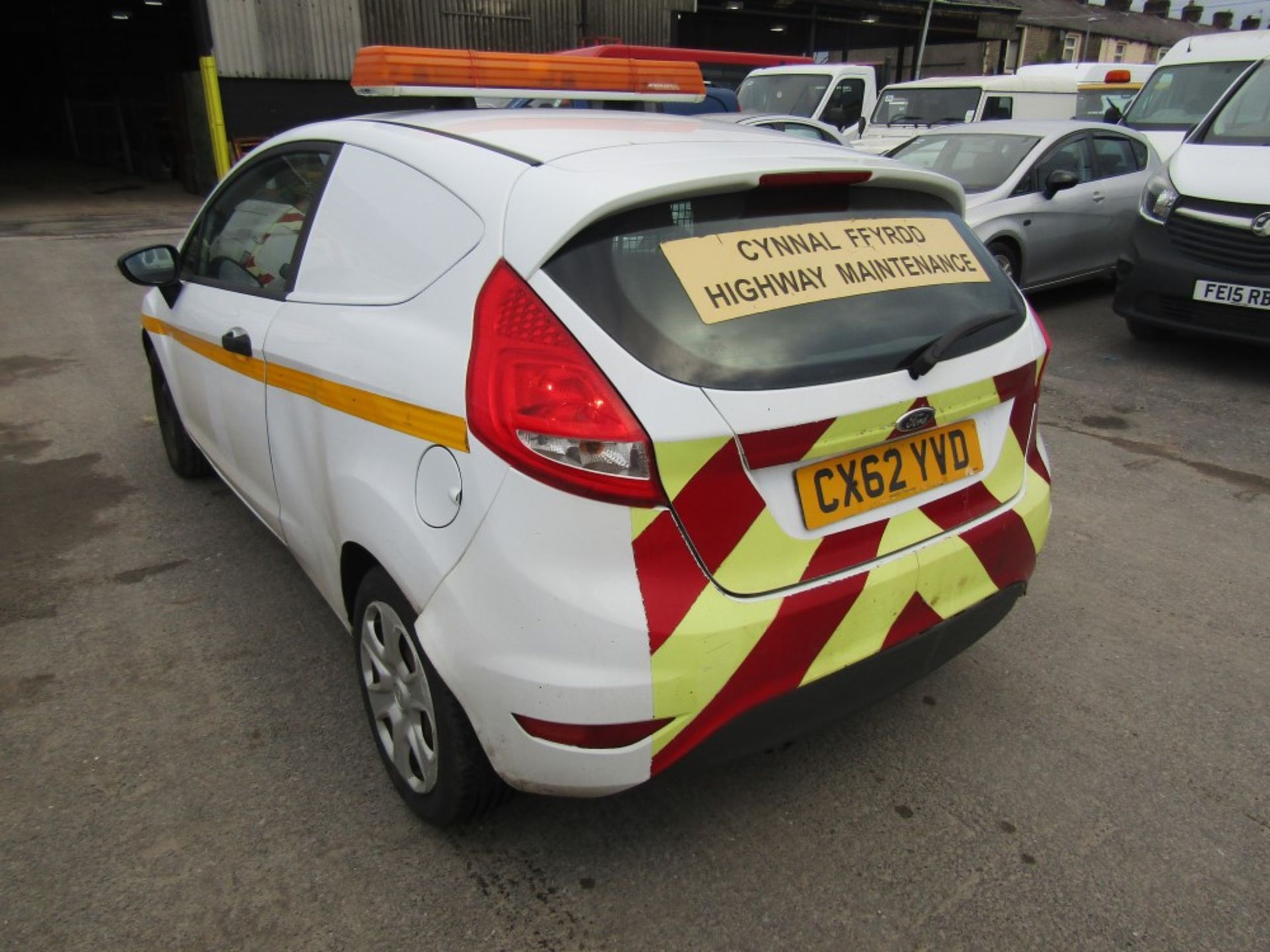 62 reg FORD FIESTA BASE TDCI (DIRECT COUNCIL) 1ST REG 09/12, TEST 08/22, 103981M, V5 HERE, 1 - Image 3 of 7