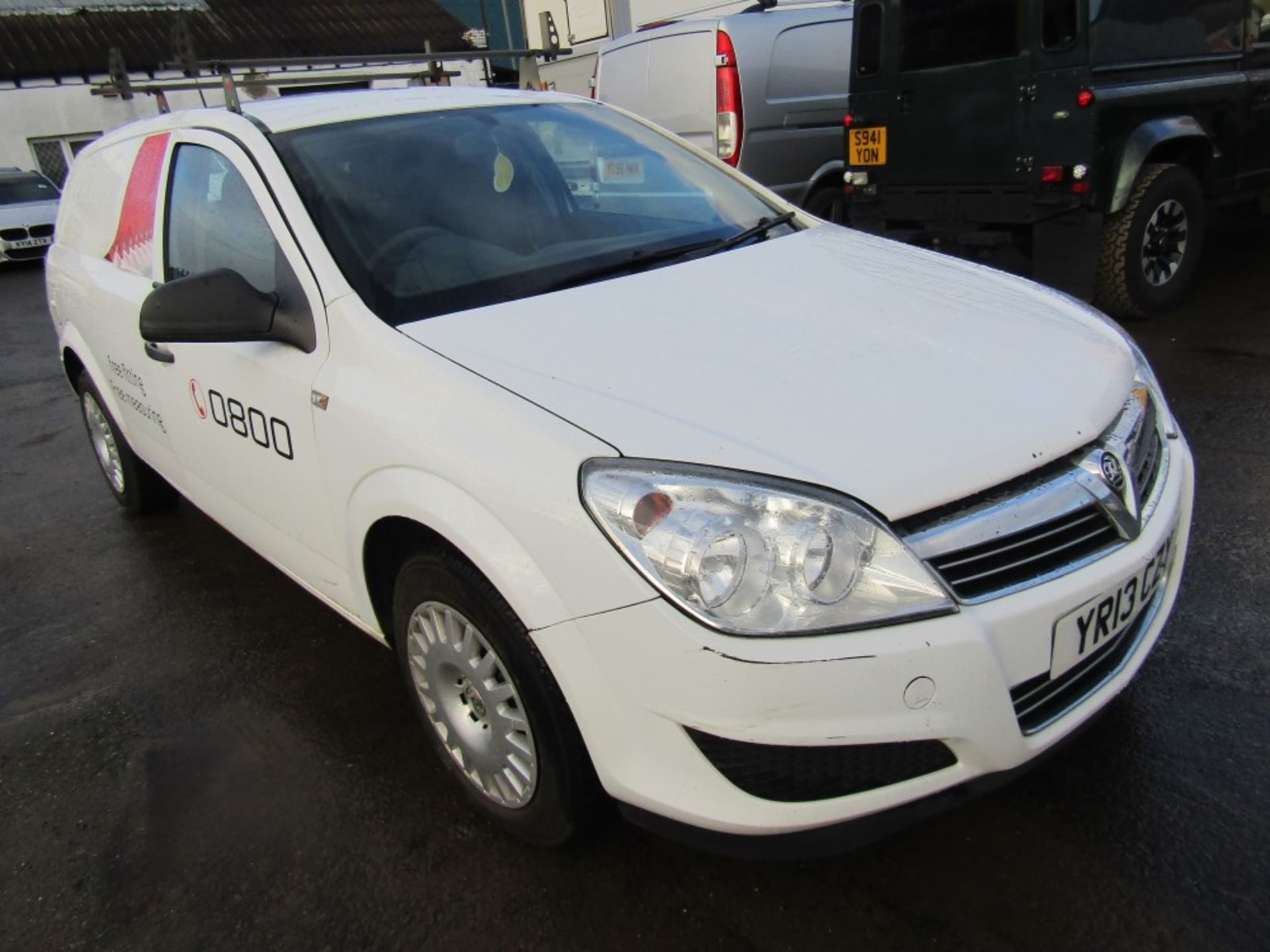 13 reg VAUXHALL ASTRA CLUB ECOFLEX VAN (ON VCAR CAT N) 1ST REG 04/13, TEST 08/22, 118275M, V5