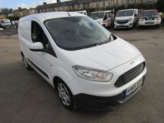 65 reg FORD TRANSIT COURIER TREND TDCI, 1 CO OWNER, 3 SERV STAMPS, AIR CON, COLOUR CODED, PLY LINED,