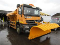 11 reg MERCEDES 3332AK 6 X 6 C/W ECON GRITTING UNIT (DIRECT COUNCIL) 1ST REG 06/11, 103939KM, V5