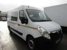 17 reg VAUXHALL MOVANO F3500 MESSING VAN L2H2 CDTI, 1ST REG 03/17, TEST 03/22, 108526M, V5 HERE,