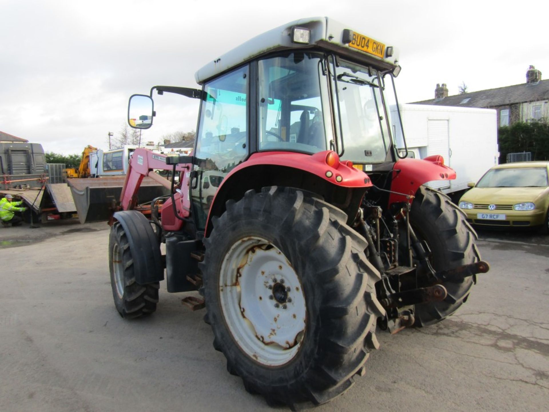 04 reg MASSEY FERGUSON 5425 TRACTOR (DIRECT COUNCIL) 1ST REG 06/04, 3665 HOURS, V5 HERE, 1 FORMER - Image 3 of 7