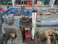 TIG WELDING/TROLLEY, PIPES, TIG RODS [NO VAT]