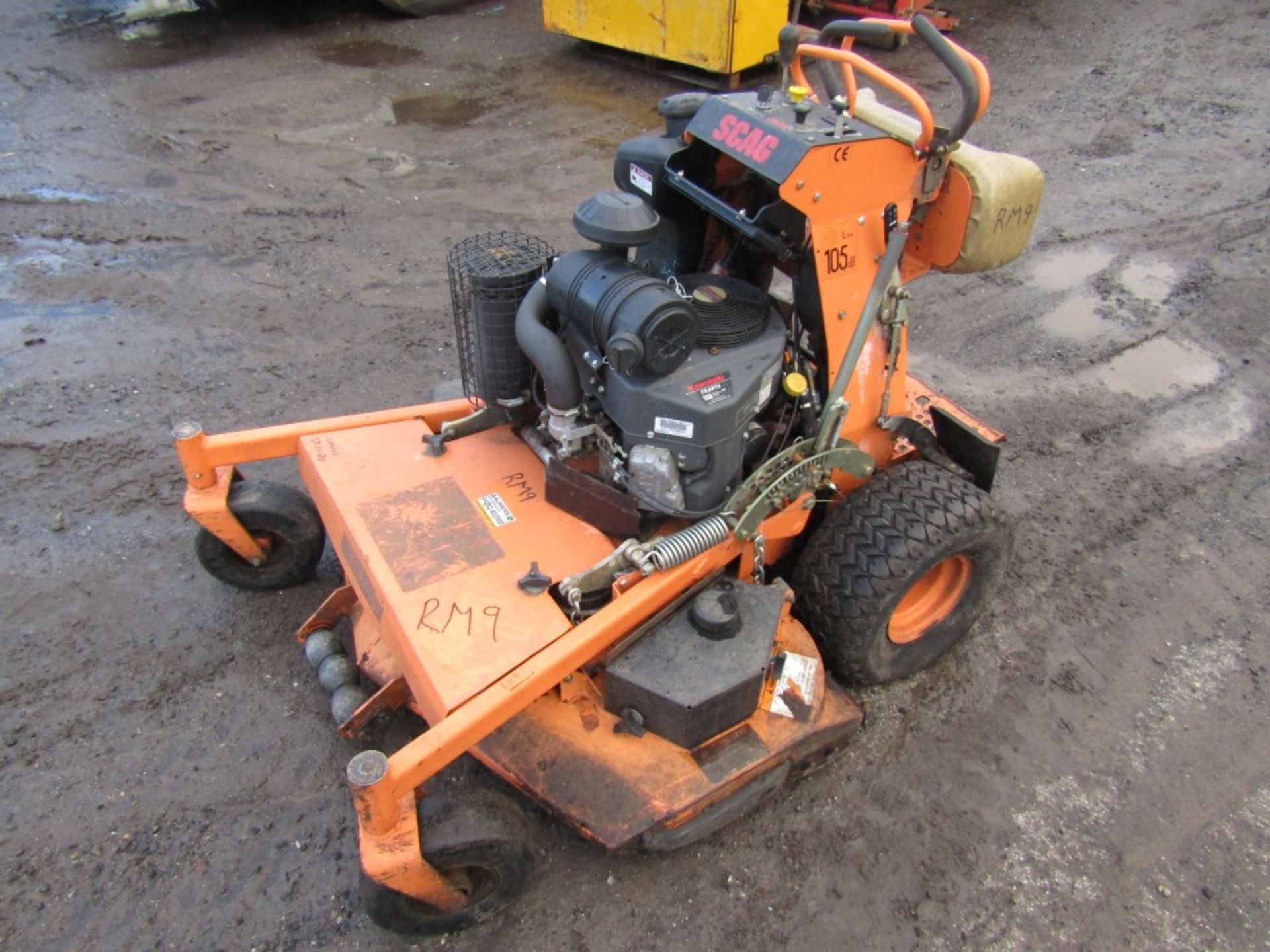 SCAG VRIDE STAND ON MOWER (DIRECT COUNCIL) 545 HOURS [+ VAT]