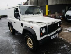 56 reg LAND ROVER DEFENDER 90 TD5 (DIRECT COUNCIL) 1ST REG 12/06, TEST 03/22, 47049M, V5 HERE, 1