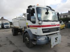 13 reg DAF LF FA 55.250 C/W DEMOUNTABLE GRITTER & ROAD MENDER BODIES (DIRECT COUNCIL) 1ST REG 016/