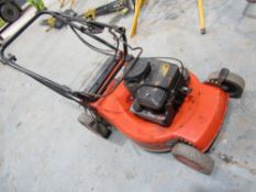 ORANGE LAWNMOWER [NO VAT]