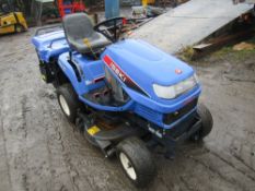 ISEKI SGX15 DIESEL CUT & COLLECT RIDE ON MOWER [+ VAT]