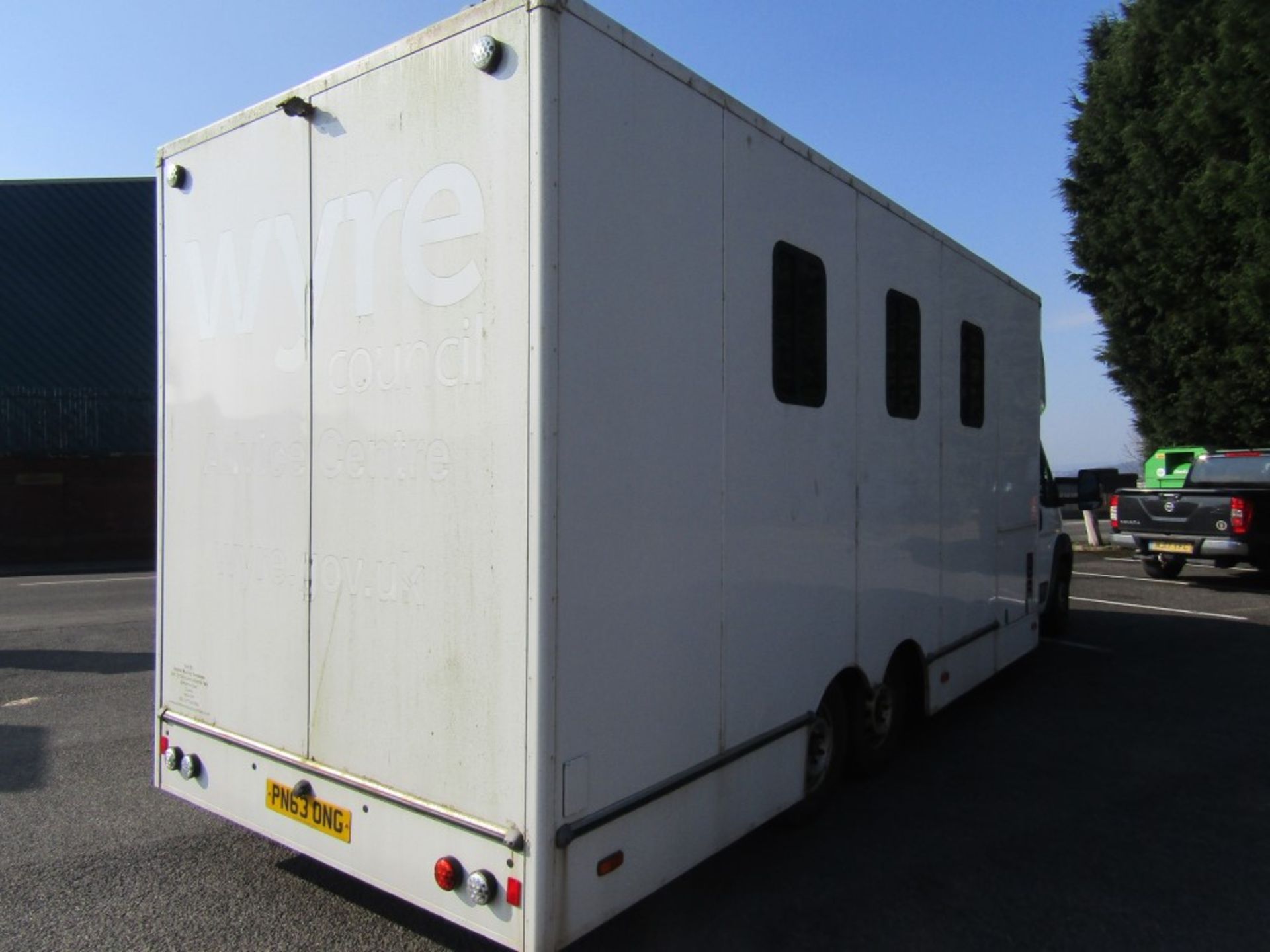 63 reg FIAT DUCATO 42 MULTIJET 6WHL MOBILE OFFICE (DIRECT COUNCIL) 1ST REG 10/13, 8978M, V5 HERE, - Image 4 of 11