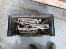 BOX OF SPANNERS & TOOLS [NO VAT]