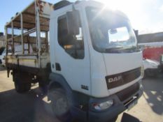 52 reg DAF FA LF45.150 TIPPER (DIRECT COUNCIL) 1ST REG 01/03, TEST 07/22, 212573KM, V5