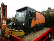 COMPACT JOHNSTON ROAD SWEEPER (TRAILER NOT INCLUDED IN SALE) [+ VAT]