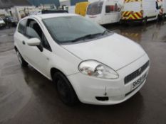 59 reg FIAT PUNTO GRANDE 1.4 ACTIVE, 1ST REG 11/09, TEST 06/22, 86676M NOT WARRANTED, NO V5 [NO