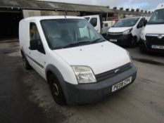 08 reg FORD TRANSIT CONNECT T200 L75 (DIRECT COUNCIL) 1ST REG 03/08, 98915M, V5 HERE, 1 OWNER FROM