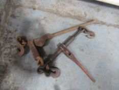 2 X TIE DOWNS WAGON [NO VAT]