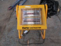 CLARKE DEVIL 371SPC HALOGEN INFRARED HEATER [SCRAP] [+ VAT]