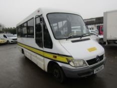 06 reg MERCEDES SPRINTER 413 CDI MINIBUS (DIRECT COUNCIL) 1ST REG 06/06, TEST 05/22, 272176KM, V5