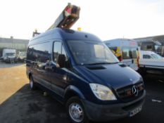 59 reg MERCEDES SPRINTER CHERRY PICKER, 1ST REG 09/09, 171228M, V5 HERE, 1 FORMER KEEPER [+ VAT]