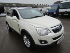 12 reg VAUXHALL ANTARA EXCLUSIV CDTI 4 X 4, 1ST REG 05/12, 62881M NOT WARRANTED, V5 HERE, 3 FORMER