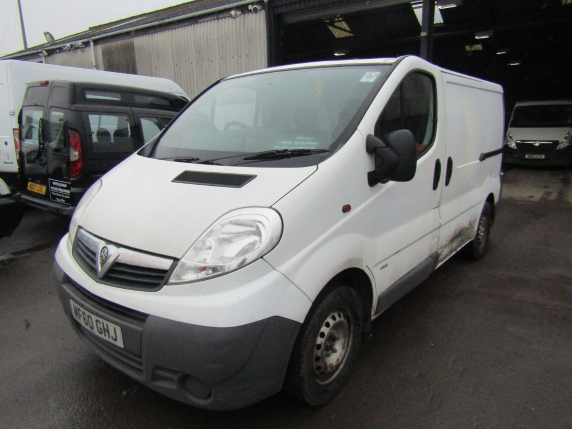 60 reg VAUXHALL VIVARO 2900 CDTI SWB (DIRECT UNITED UTILITIES WATER) 1ST REG 09/10, TEST 06/22, - Bild 2 aus 7