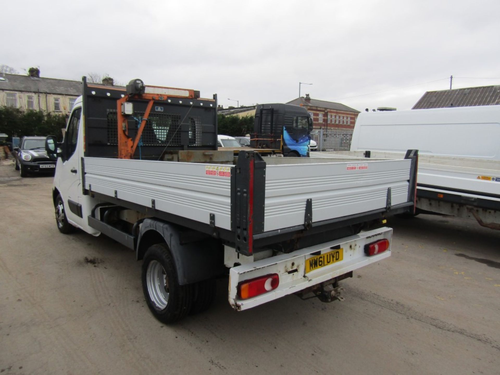 61 reg VAUXHALL MOVANO R3500 L2H1 CDTI TIPPER (DIRECT UNITED UTILITIES WATER) 1ST REG 02/12, TEST - Bild 3 aus 6