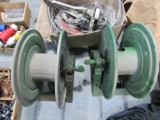 2 HOSE PIPE REELS [NO VAT]