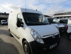 60 reg VAUXHALL MOVANO F3500 L2H2 CDTI 100 (DIRECT UNITED UTILITIES WATER) 1ST REG 10/10, TEST 05/