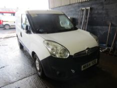 64 reg VAUXHALL COMBO 2300 L1H1 CDTI S/S (NON RUNNER) (DIRECT UNITED UTILITIES WATER) 1ST REG 09/14,