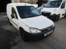 10 reg VAUXHALL COMBO 2000 CDTI (DIRECT ELECTRICITY NW) 1ST REG 07/10, TEST 04/22, 117527M, V5 MAY