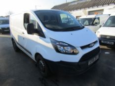 66 reg FORD TRANSIT CUSTOM 340 TDCI, 1ST REG 02/17, 124147M WARRANTED, V5 HERE, 1 OWNER FROM