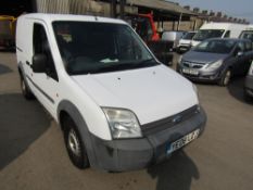 08 reg FORD TRANSIT CONNECT T210 L75 (DIRECT COUNCIL) 1ST REG 04/08, 68830M, V5 HERE, 1 OWNER FROM