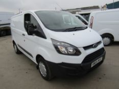 64 reg FORD TRANSIT CUSTOM 290 ECO-TECH, 1ST REG 12/14, TEST 12/22, 175001M, V5 HERE, 1 FORMER