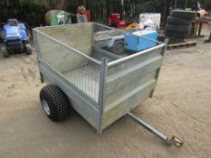 2 WHEEL TRAILER C/W ALLY FLOOR [NO VAT]