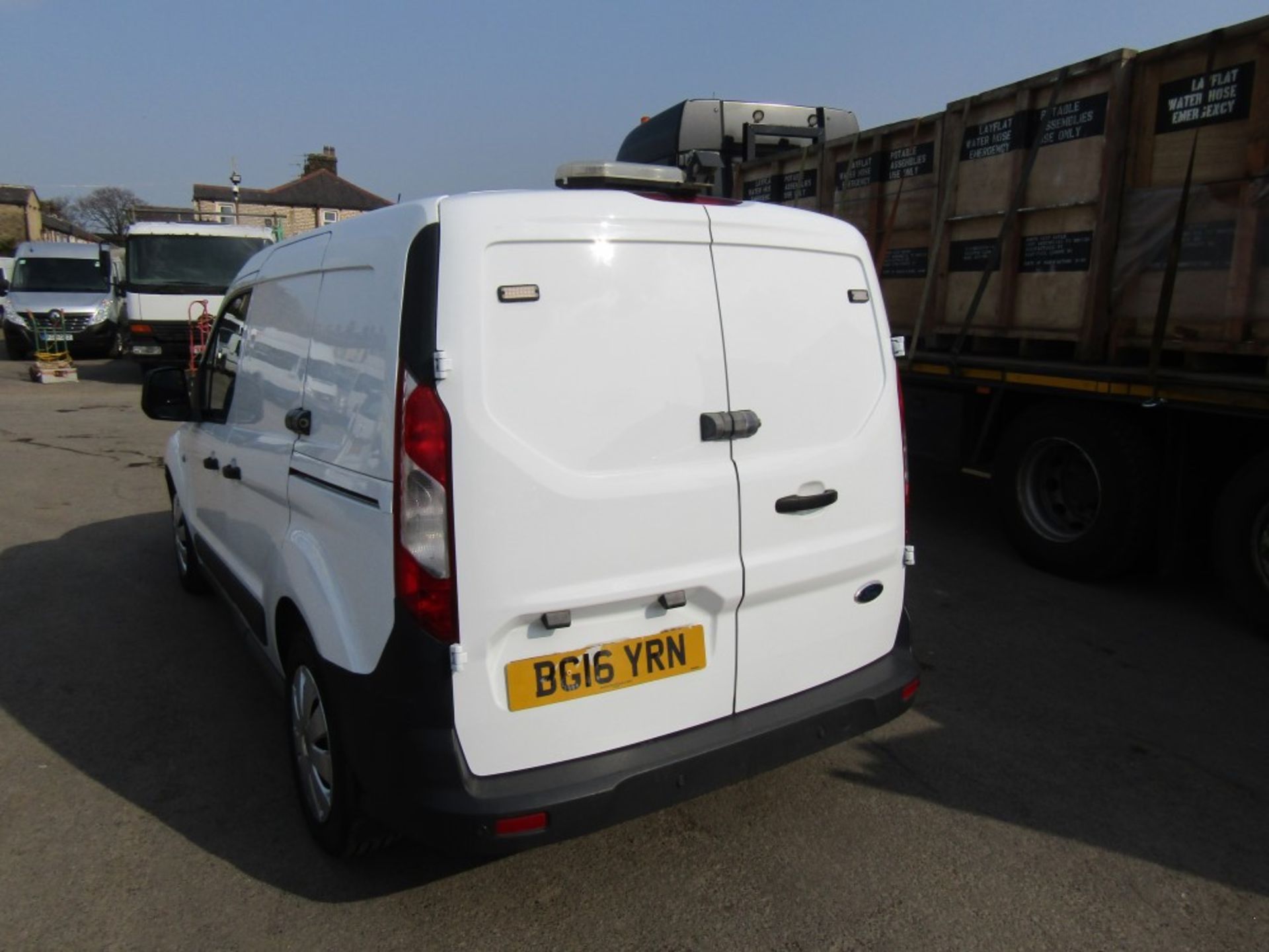 16 reg FORD TRANSIT CONNECT 200 ECONETIC, AIR CON, SECURITY LOCKS, 1ST REG 04/16, 105503M WARRANTED, - Image 3 of 7