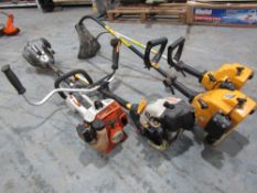 VARIOUS PETROL STRIMMERS [NO VAT]