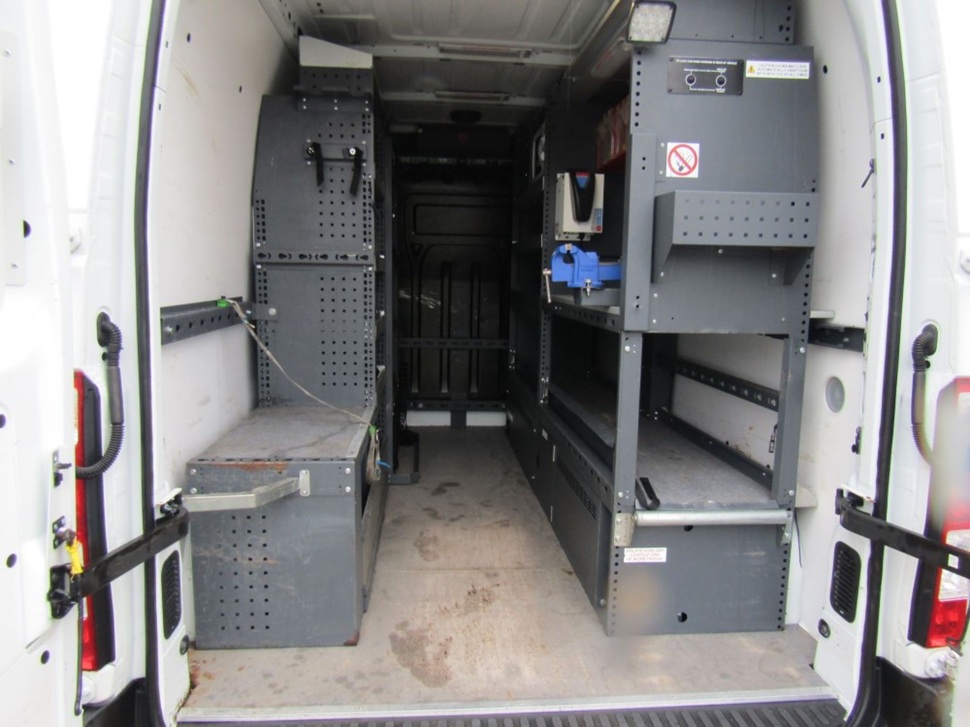 16 reg VAUXHALL MOVANO F3500 L2H2 CDTI, RACKED OUT HALF WORKSHOP & MESSING UNIT,1ST REG 03/16, 70209 - Image 5 of 11
