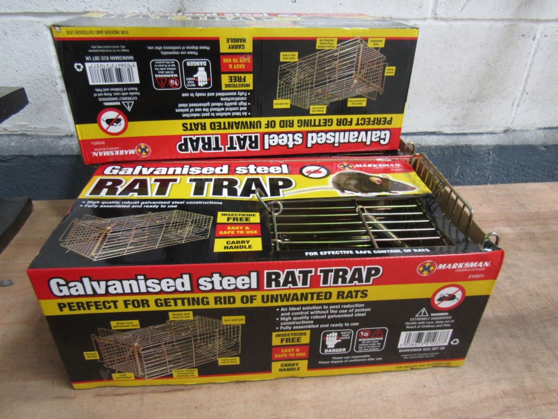 3 X RAT TRAPS [+ VAT]